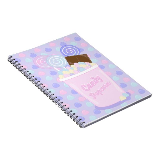 Candy Popcorn Planner Notitieboek (Rechterzijde)