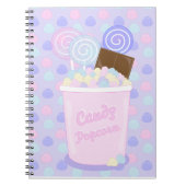 Candy Popcorn Planner Notitieboek (Voorkant)