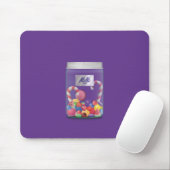 Candy pot muismat (Met muis)