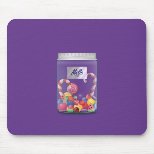 Candy pot muismat (Voorkant)