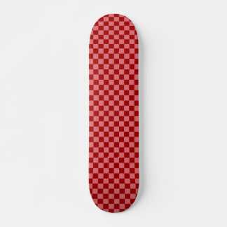 Candy Red and Candy Pink Checkerboard Persoonlijk Skateboard