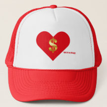 CANDY RODE WITTE SCHUIM NYLON RICH@HEART DAMES