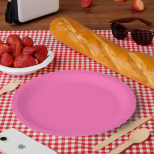 Candy Roze 9 Inch Ronde Feest Papieren Bord