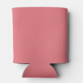 Candy roze (effen kleur) blikjeskoeler (Achterkant)