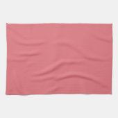 Candy roze (effen kleur) theedoek (Horizontaal)