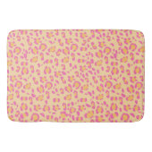 Candy Roze Luipaard Dierenprint Glam 1 Badmat (Voorkant)