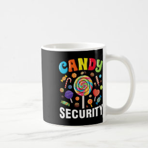Candy Security Funny Halloween Costume Koffiemok
