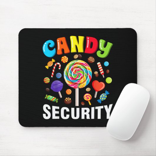 Candy Security Funny Halloween Costume  Muismat (Met muis)