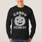 Candy Security  Halloween  1 T-shirt (Voorkant)