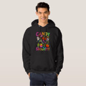 Candy Security Halloween Costume Hoodie (Voorkant volledig)