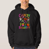 Candy Security Halloween Costume Hoodie (Voorkant)
