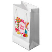 Candy Shop Cadeaubag Klein Cadeauzakje (Voorkant Gekanteld)