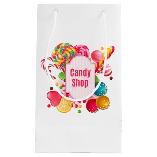 Candy Shop Cadeaubag Klein Cadeauzakje (Voorkant)