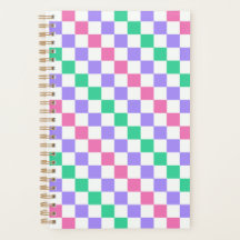 Candy shop diagonal checkerboard pattern