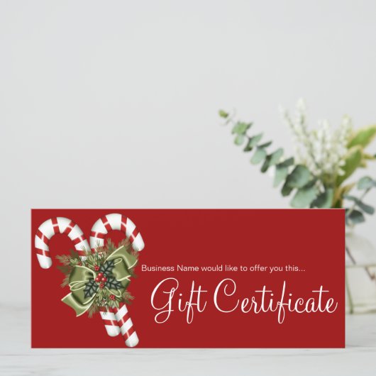 Candy-snoepjes voor bedrijfscadeaubonnen en groene (Staand voorkant)