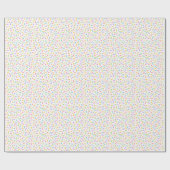 Candy Sprinkles Wrapping Paper Cadeaupapier (Vlak)