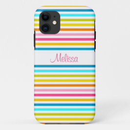 candy strepen zomer lente stijl chic Case-Mate iPhone case