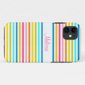 candy strepen zomer lente stijl chic Case-Mate iPhone case (Achterkant (horizontaal))