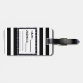 CANDY STRIPE COLLECTIE BAGAGELABEL (Achterkant horizontaal)
