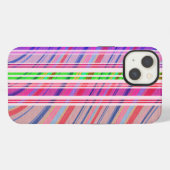 Candy Stripe iPhone Hoesje (Achterkant horizontaal)