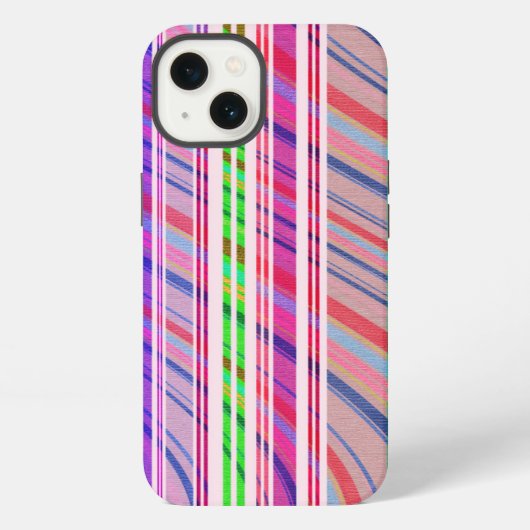 Candy Stripe iPhone Hoesje (Achterkant)