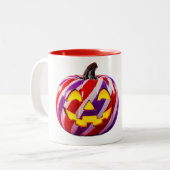 Candy Stripe Pumpkin II Mok (Voorkant links)