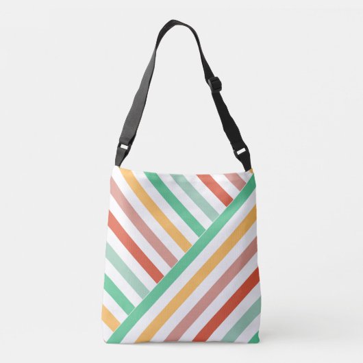 Candy Stripes Monogram Tas (Achterkant)