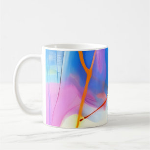 Candy Sunset Abstract Koffiemok
