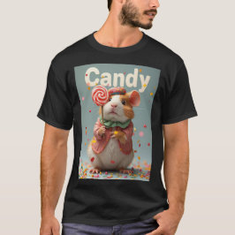 Candy – Sweet Clown Guinea Pig Halloween Tee T-shirt