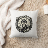 Candy Sweet Kat Grappige Kat Grafisch - Candy Swee Kussen (Deken)