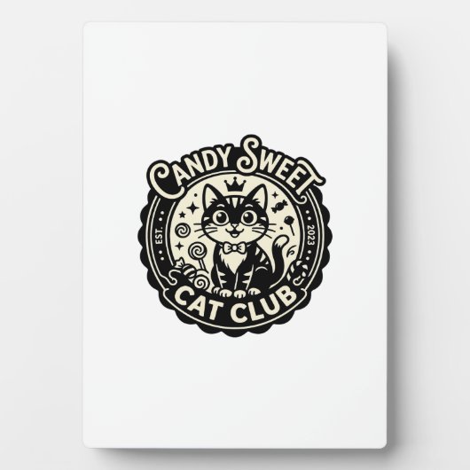 Candy Sweet Kat Grappige Kat Graphics - Candy Swee Fotoplaat (voorkant)