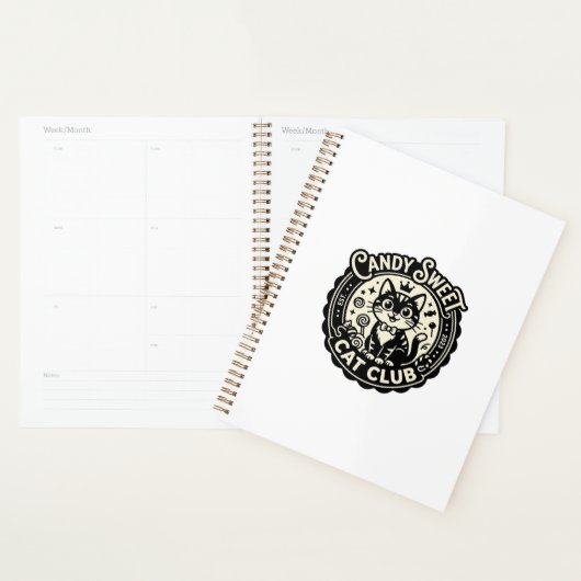 Candy Sweet Kat Grappige Kat Graphics - Candy Swee Planner (Display)