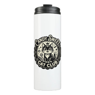 Candy Sweet Kat Grappige Kat Graphics - Candy Swee Thermosbeker