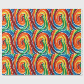 Candy Swirl Inpakpapier (Vlak)