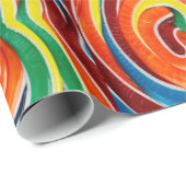 Candy Swirl Inpakpapier (Rol Hoek)