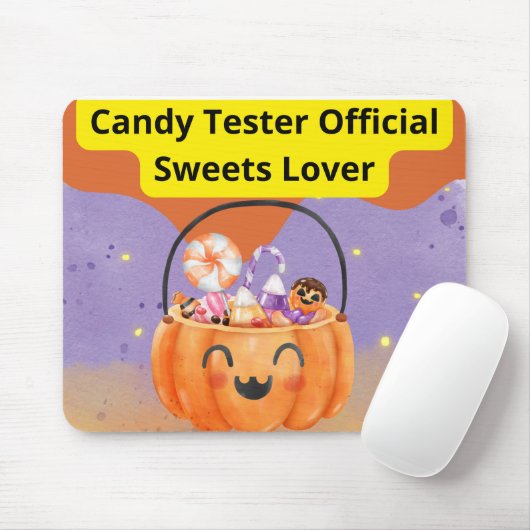 Candy Tester Official Sweets Lover Muismat (Met muis)
