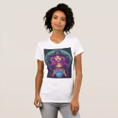 “Candy Witch – Sweet Spells and Sugar Magic” T-shirt (Voorkant volledig)