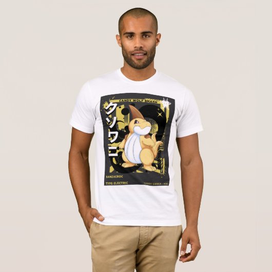 Candy Wolf Smash | Banzacroc T-shirt (Voorkant volledig)