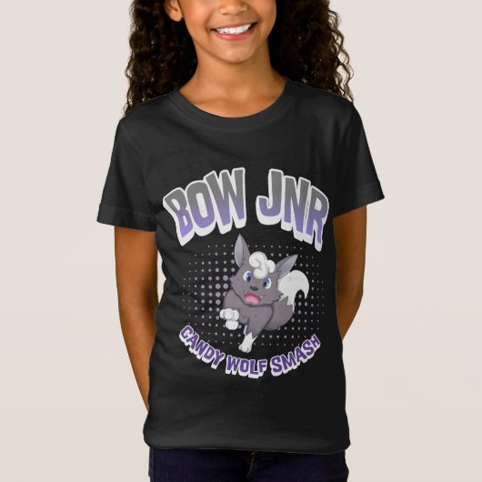 Candy Wolf Smash | BOW Jnr T-shirt (Voorkant)