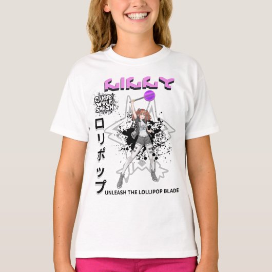 Candy Wolf Smash | LILLY T-Shirt (Voorkant)