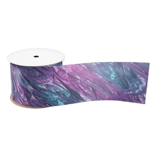 candy wrapper - blauw/paars : satijnen lint
