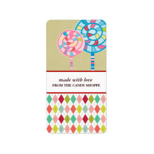 Candy Zakelijke Productlabels Etiket