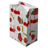 Candyappels Medium Cadeauzakje (Voorkant Gekanteld)
