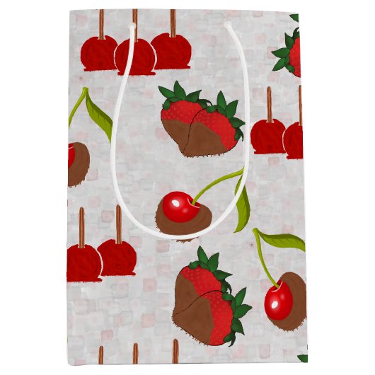 Candyappels Medium Cadeauzakje (Voorkant)