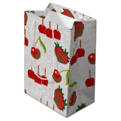 Candyappels Medium Cadeauzakje (Achterkant Gekanteld)