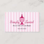 Candybuffet en Dessertentafels Visitekaartje (Voorkant)