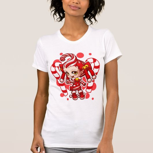 Candycane-chan Light-Shirt T-shirt (Voorkant)