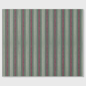 Candycane Palm, Hawaiian Style Kerstmis Cadeaupapier (Vlak)