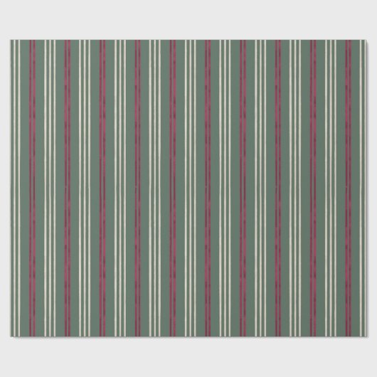 Candycane Palm, Hawaiian Style Kerstmis Cadeaupapier (Vlak)