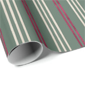 Candycane Palm, Hawaiian Style Kerstmis Cadeaupapier (Rol Hoek)